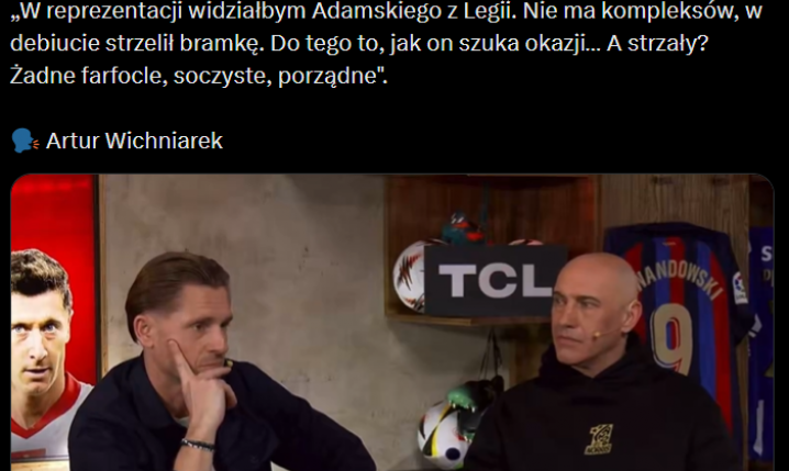 HIT! Artur Wichniarek chce TEGO PIŁKARZA LEGII w kadrze!